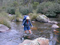 Only 14 more river crossings, what would this be like in flood?