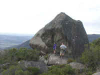 at last we reach the western edge of Mt Buffalo